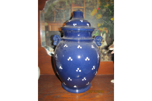 167_Alte Vase (Blau)